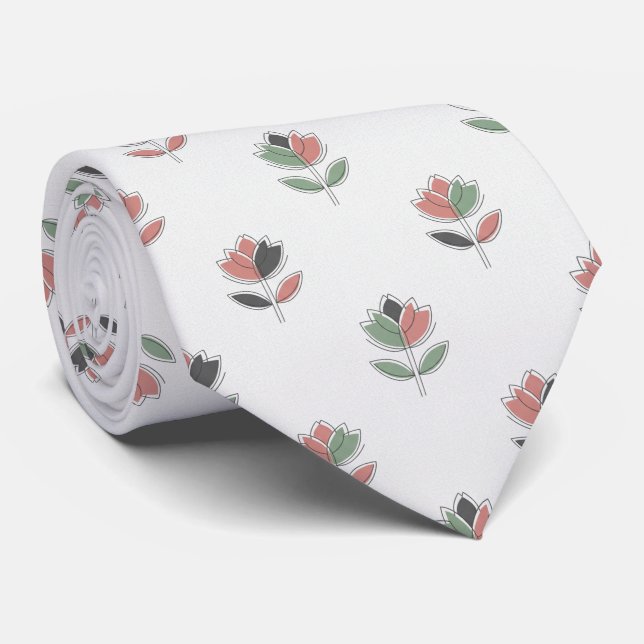 Modern Tulip Floral  Minimalist  Slips (Rullad)