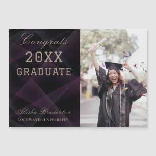 Modern tunn congratulations examen magnet