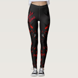Modern turbolinje för idrottsturism leggings