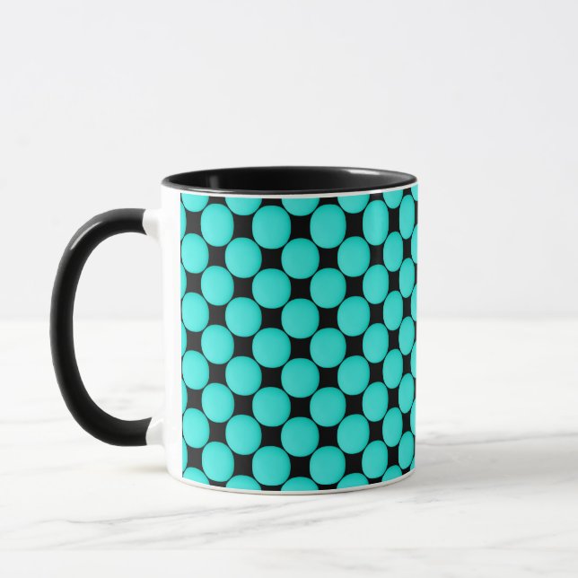 Modern Turcos Mönster Mugg (Vänster)