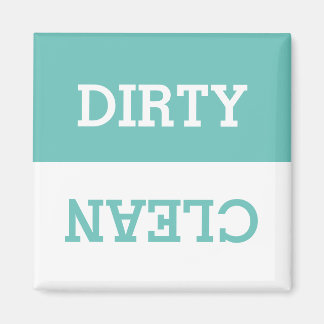 Modern turkos Dirty/Clean Magnet for Dishwasher
