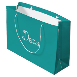 Modern turkos Färg Baby Shower Bag Bag