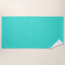 Modern turkos Plain Solid Färg | Teal