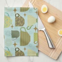 Modern turkos Tekopp Kökshandduk