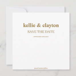 Modern Typ Bröllop Spara Datum Spara Datumet