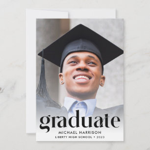 Modern Type Photo Studenten Meddelande