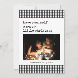 Modern Typewriter Merry Little jul Photo