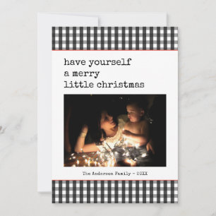 Modern Typewriter Merry Little jul Photo