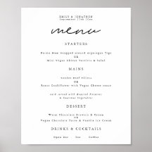 Modern typografi Alla färger Skriftlig bröllopsmen