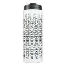 Modern typografi anpassad hemlig meddelande bakgru