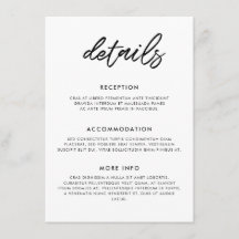 Modern typografi av gästkortet bröllop