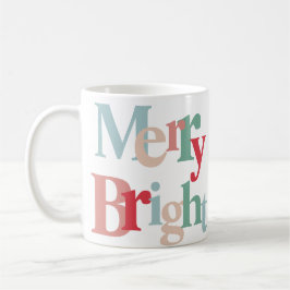 Modern typografi Chriatmas Kaffemugg