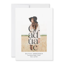 Modern typografi elegant snyggt fet foto annou