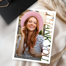 Modern typografi examen foto tack