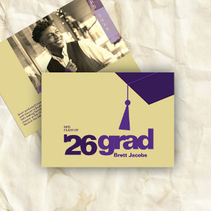 Modern typografi examen Klass 2026 Meddelande