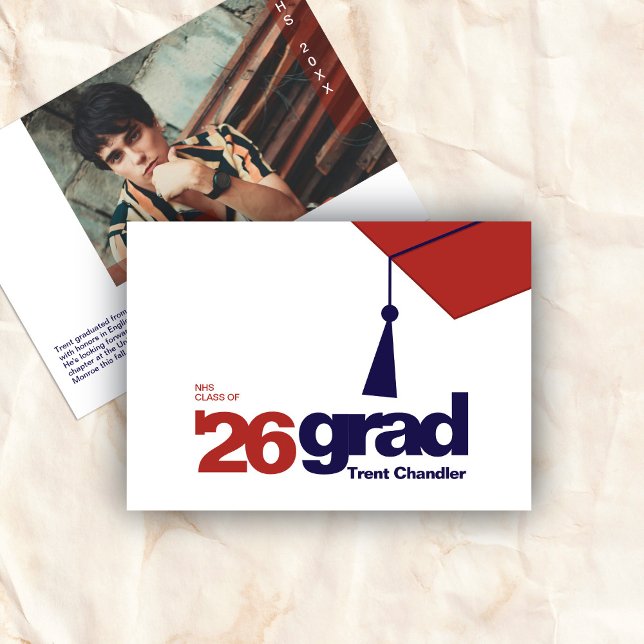 Modern typografi examen | Klass 2026 Meddelande (Skapare uppladdad)
