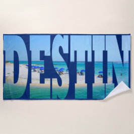 Modern typografi för Destin strandFlorida foto
