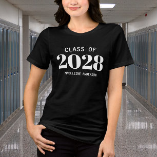 Modern typografi Foto Examenfest T Shirt