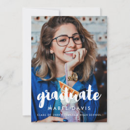 Modern typografi - foto studenten meddelande
