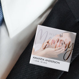 Modern typografi Fotografi Minnesmärke Knapp