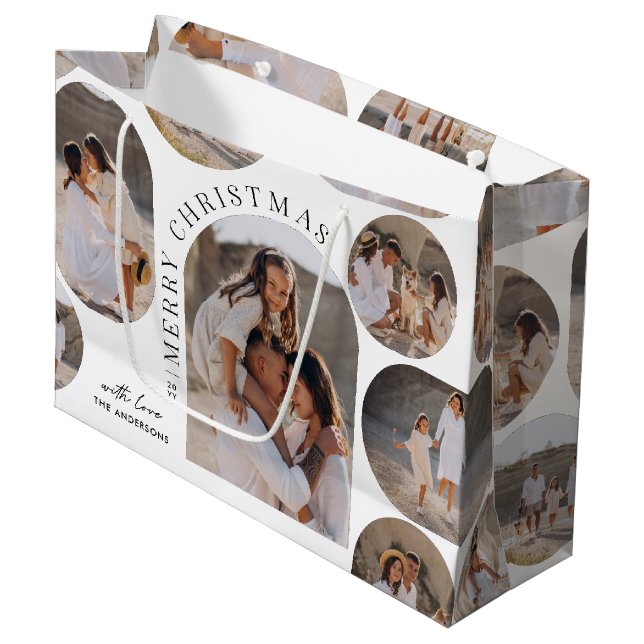 Modern typografi - fotokollage jul (Framsidan Vinklad)