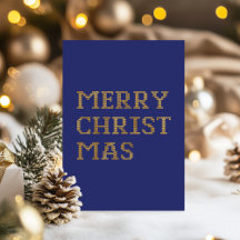 Modern typografi God jul-fjolkort