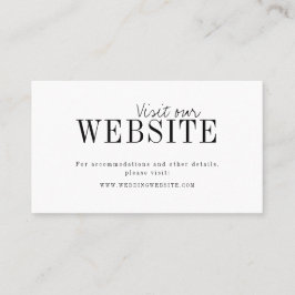 Modern typografi - minimalistisk webbplats Infoga  Placeringskort