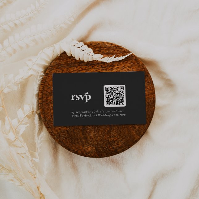 Modern typografi | OSA av Grått QR-kod för kol Tilläggskort (Skapare uppladdad)