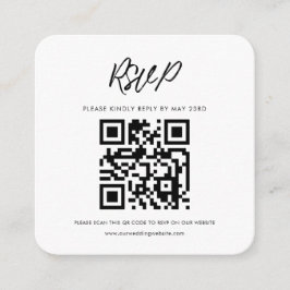 Modern typografi QR-OSA Tilläggskort