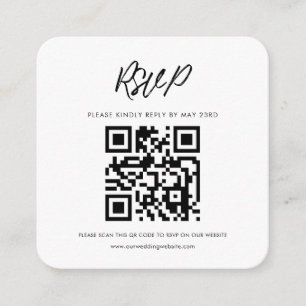 Modern typografi QR-OSA Tilläggskort