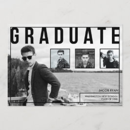 Modern typografi, Tillkännagivande för studenten Meddelande