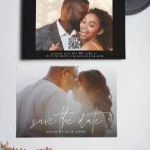 Modern typografi - vit överläggningsfotoQR-kod