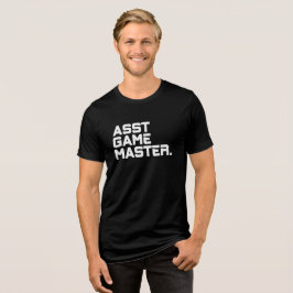 Modern Typography Asst Game Master Herr Matching T Shirt