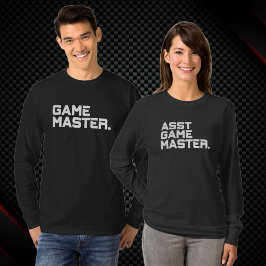 Modern Typography Game Master Herr Tröja med Långa