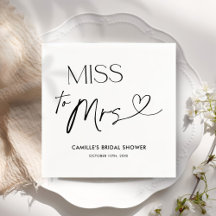 Modern Typography Möhippa Napkins