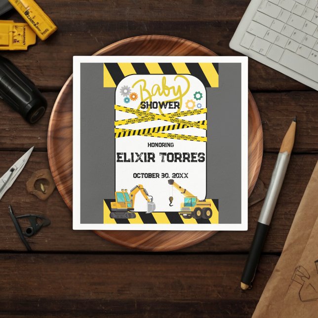 Modern under uppförande - babyskor pappersservett (Skapare uppladdad)