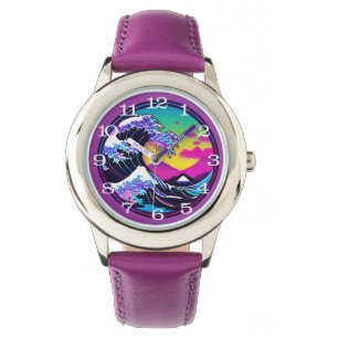 modern underbar våg armbandsur