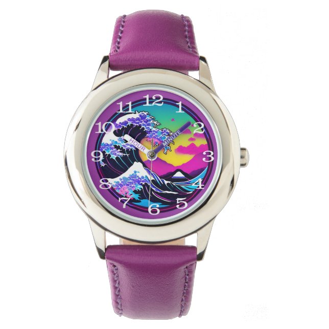 modern underbar våg armbandsur (Framsida)