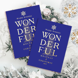 Modern, underbart Helgdag, julblått