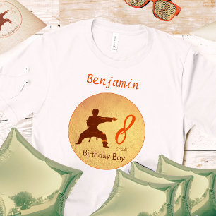 Modern ungdom 8:e födelsedag Japan Martial Arts Ka T Shirt