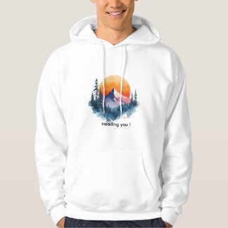 Modern Unik Brandy Trendig Hoodie