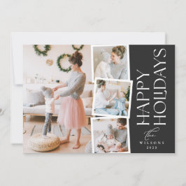 Modern unik calligraphy collage 4 Photo Julkort