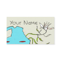 Modern UNIQUE-Affärskort efter Ginette