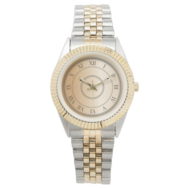 Modern Unisex 2-ton Armbandsur (Framsida)