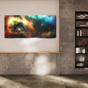Modern Universe Himmel Star Cosmos Kanvastryck