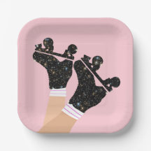 Modern Universe Roller Skates Derby Rosa Party