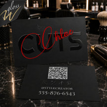 Modern upphöjd spot UV frisör specialist Barberare