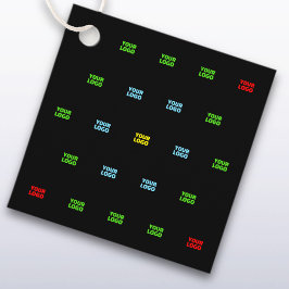 Modern uppladdad Logotyp eller Image Mönster-mall Gåvor Etiketter