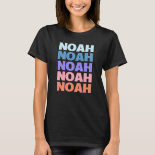 Modern Upprepad Text Noah T Shirt