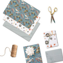 Modern uppsättning med 3 månster Lastbil Blue Wate